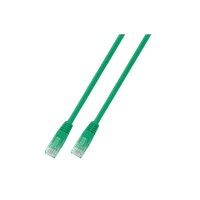 EFB RJ45 Patchkabel U/UTP Cat.6 LSZH CCA  1.00m grün