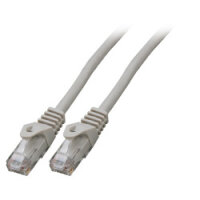 EFB RJ45 Patchkabel U/UTP Cat.6 LSZH CCA 15.00m grau