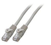 EFB RJ45 Patchkabel U/UTP Cat.6 LSZH CCA 50.00m grau