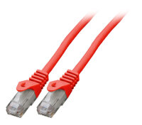 EFB RJ45 Patchkabel U/UTP Cat.6 LSZH CCA  1.50m rot