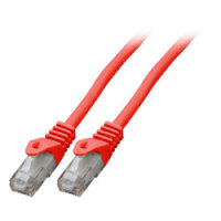 EFB RJ45 Patchkabel U/UTP Cat.6 LSZH CCA 15.00m rot