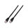 EFB RJ45 Patchkabel U/UTP Cat.6 LSZH CCA 10.00m schwarz