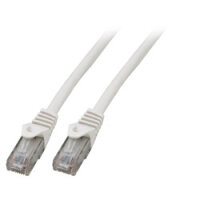 EFB RJ45 Patchkabel U/UTP Cat.6 LSZH CCA 15.00m weiß
