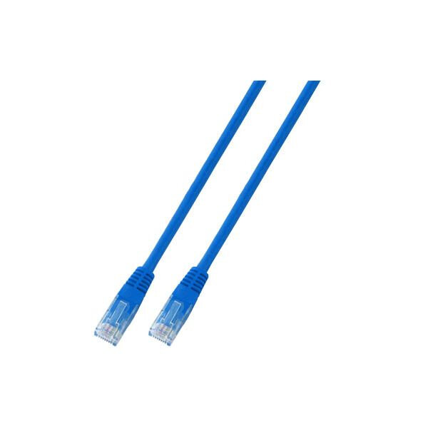 EFB RJ45 Patchkabel U/UTP Cat.6 PVC CCA  2.00m blau