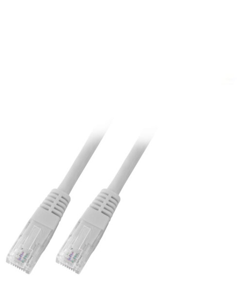 EFB RJ45 Patchkabel U/UTP, Cat.6, PVC, CCA, 0.25m, grau