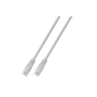 EFB RJ45 Patchkabel U/UTP, Cat.6, PVC, CCA, 1m, weiß