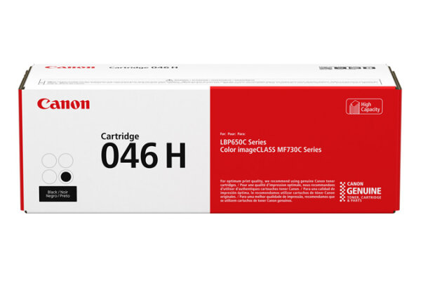 Toner Canon 046H BK          black              6300 Seiten