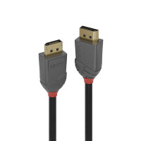 LINDY DisplayPort 1.4 Kabel Anthra Line 5m