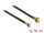 DELOCK Antennenkabel U.FL MHF > IV/HSC MHF St/St 1.13 0.50m