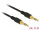 DELOCK Klinkenkabel 3.5mm 3Pin St > St 2.0m schwarz
