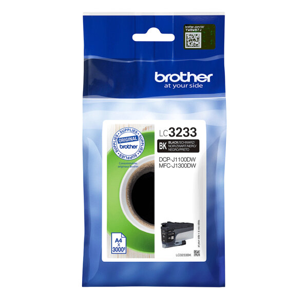 Patrone Brother LC-3233BK    MFCJ1300DW/DCPJ1100DW