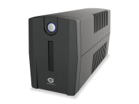 CONCEPTRONIC USV  650VA/360W/2xSchuko/HID USB/RJ45in/Out  sw