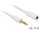 DELOCK Verlängerung Klinke 3.5mm 3Pin St > Bu 5.0m weiß