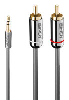 LINDY Audiokabel an Phono 3.5mm Cromo line 1m
