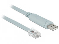 DELOCK Adapter USB2.0/A St > Seriell RS232 RJ45 St...