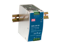 LevelOne Industrie Netzteil 48VDC/240W+DIN-Schiene    silber