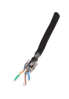 EFB Rohkabel Cat7 S/FTP LSZH 100.00m Ring schwarz
