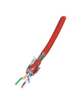 EFB Rohkabel Cat7 S/FTP LSZH 100.00m Ring rot