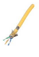 EFB Rohkabel Cat7 S/FTP LSZH 100.00m Ring gelb