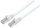 INTELLINET Patchkabel RJ45 S/FTP Cat6 0,5m LSZH Hebels. weiß