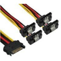 Y-Stromkabel, S-ATA--> 4xS-ATA