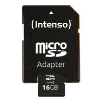 16GB Intenso microSDHC