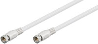Goobay Sat-Kabel 1.5m weiss