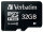 32GB Verbatim microSDHC