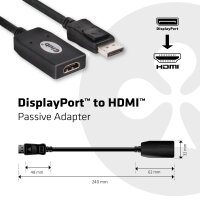 Club 3D Display Port Adapter