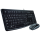 Logitech Desktop MK120 USB Maus Tastatur Combo schwarz