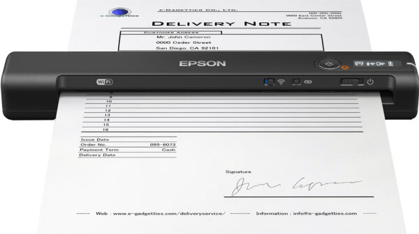 EPSON WorkForce ES-60W mobiler Scanner