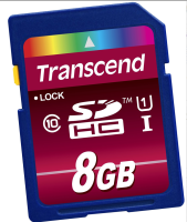 8GB Transcend SDHC Class 10