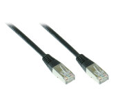 Goobay SF/UTP CAT5e 3m SCHWARZ