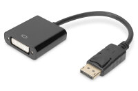 DIGITUS DisplayPort Adapter DP -> DVI 0,15m Verriegelung