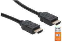 MANHATTAN Premium HDMI-Kabel Ethernet-Kanal 4K@60HZ 1,8m