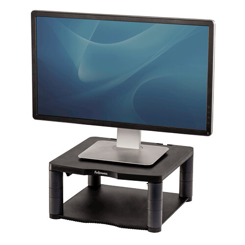 Fellowes Monitorständer bis 21" Max.36KG verstellbar schw-gr
