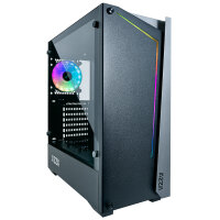 AZZA PC Gaming Gehäuse Midi ATX Apollo 430B DF2...