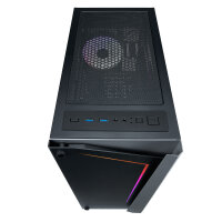 AZZA PC Gaming Gehäuse Midi ATX Apollo 430B DF2...