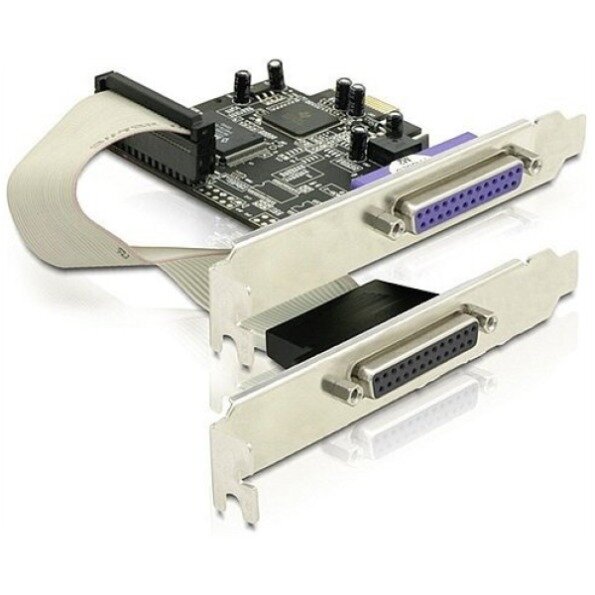DELOCK PCI Expr Card 2x D-Sub25 ext