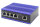 DIGITUS Switch Ind. 4-Port  10/100  30W PoE Unmanaged blau