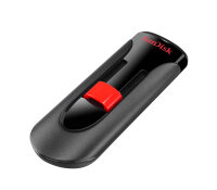128GB USB 2.0 SanDisk Cruzer Stick SecureAccess Glide schwarz/rot