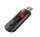 128GB USB 2.0 SanDisk Cruzer Stick SecureAccess Glide schwarz/rot
