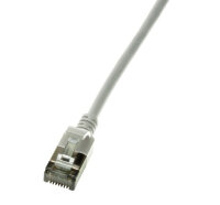 Logilink Patchkabel CAT6A U/FTP TPE SlimLine grau 1,0m