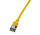 Logilink Patchkabel CAT6A U/FTP TPE SlimLine gelb 0,5m