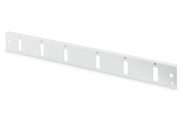 DIGITUS LWL Spleißbox Frontblende 1HE  6xSC DX schnellversch
