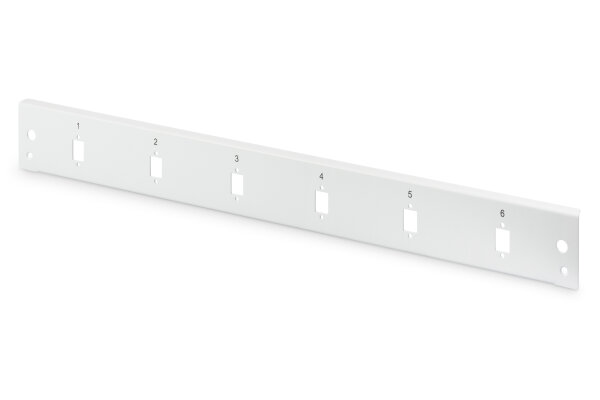 DIGITUS LWL Spleißbox Frontblende 1HE  6xSC SX schnellversch