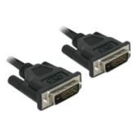 DELOCK DVI Kabel DVI(24+1) -> DVI(24+1) St/St 0.50m N
