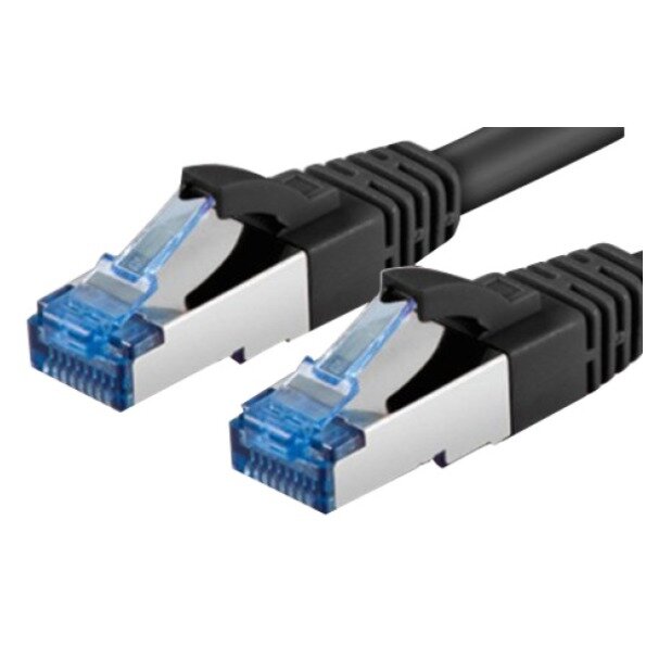 Goobay S/FTP CAT6a 2m SCHWARZ