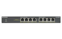 NETGEAR Switch 8x GE GS308PP unmanaged, lüfterlos