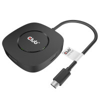 Club3D MST-Hub USB 3.2 Typ C > 3x DisplayPort 1.4...